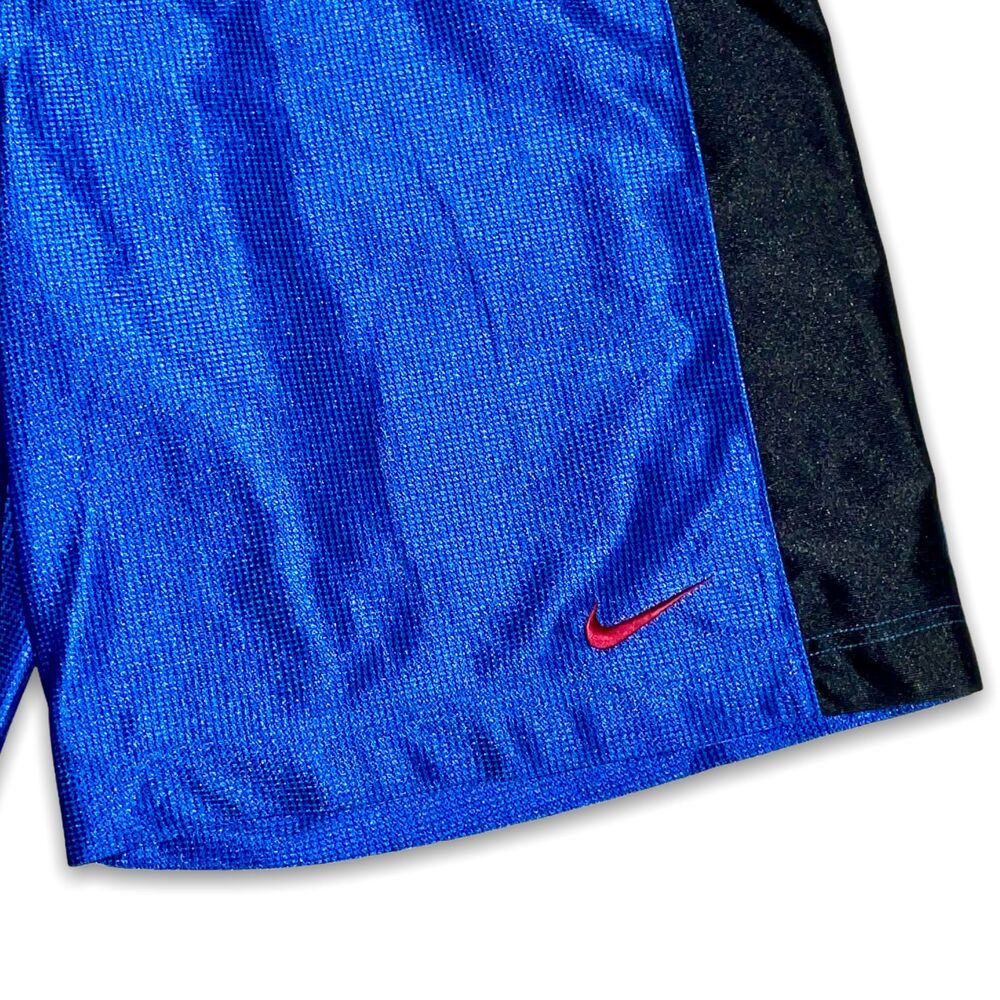 Nike Vintage Y2K Dazzle Shorts Blue Men s L Retro Edition - Picture 6 of 9